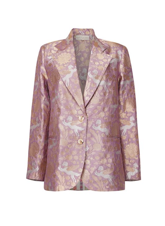 LA FUORI Pradera jacquard blazer