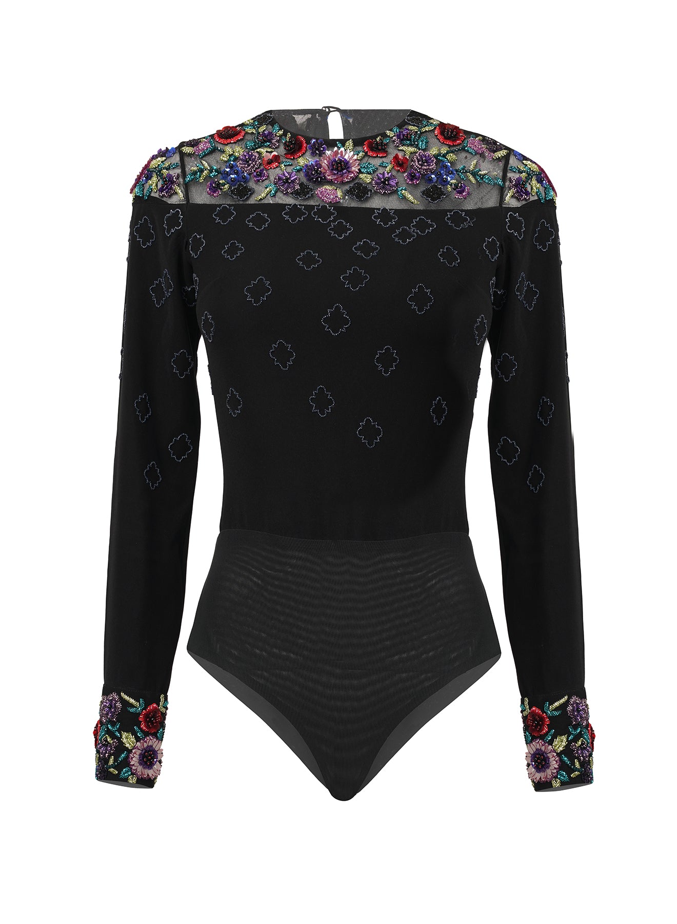 LA FUORI Kristi embellished Leotard