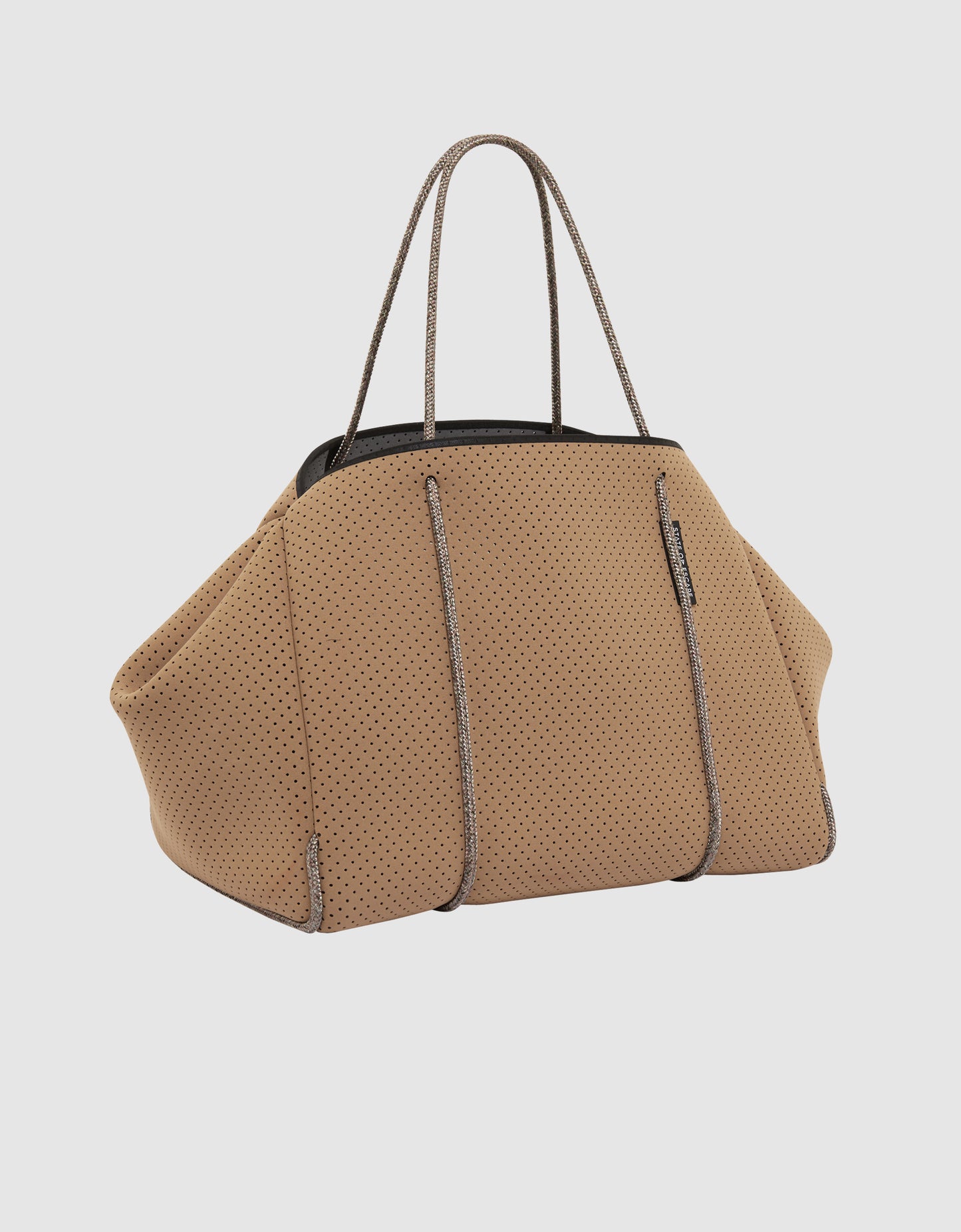 STATE OF ESCAPE Escape tote - Caramel/Steel (dual tone)