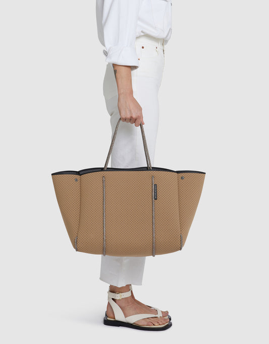 STATE OF ESCAPE Escape tote - Caramel/Steel (dual tone)