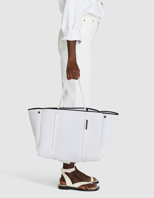 STATE OF ESCAPE Escape tote - Highlight Fleck White