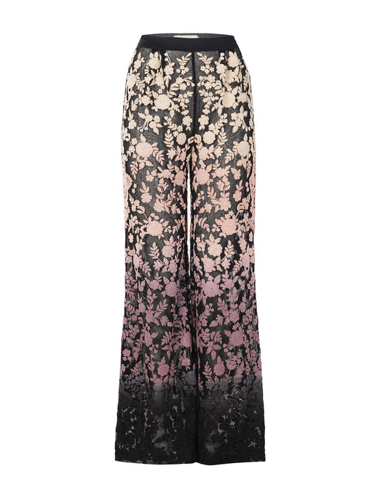 LA FUORI Gwen Ombre Embellished Pants