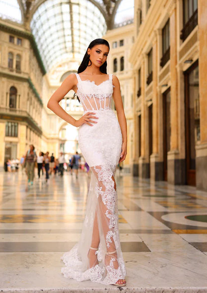 NICOLETTA Vivian Gown - Ivory