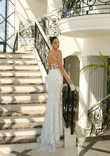 NICOLETTA Piper Gown - Ivory