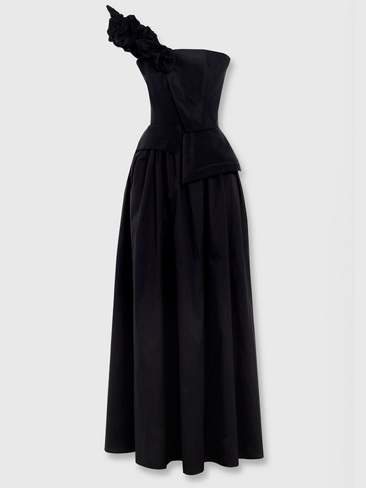 RAQUEL OROZCO Carlota Dress - Black