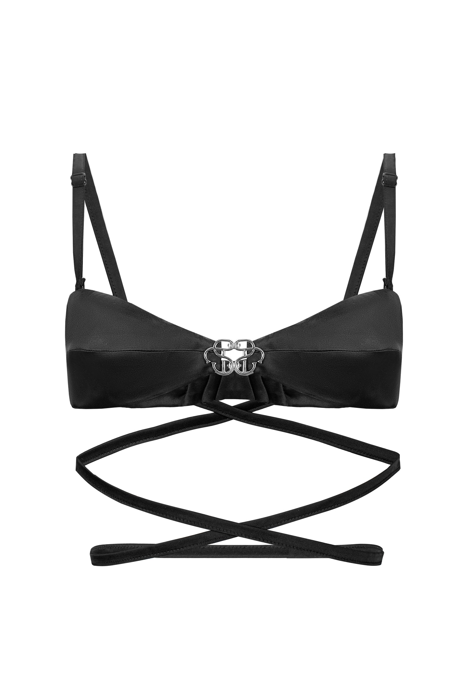 SANTA Bra Top - Black