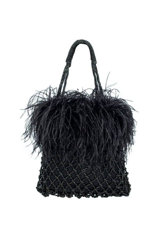 SANTA Feathers Bag - Black