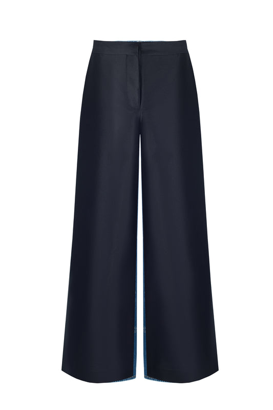 SANTA Wide Pants - Black