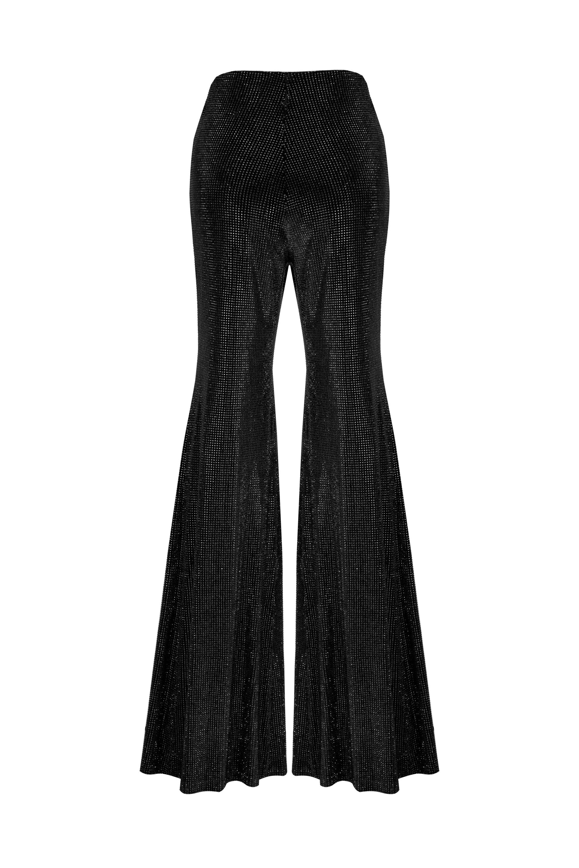 SANTA Flared Pants - Black