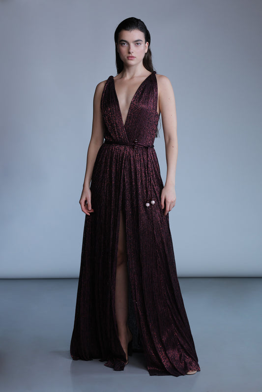 SABINA MUSAYEV Nysa Dress - Dark Raisin