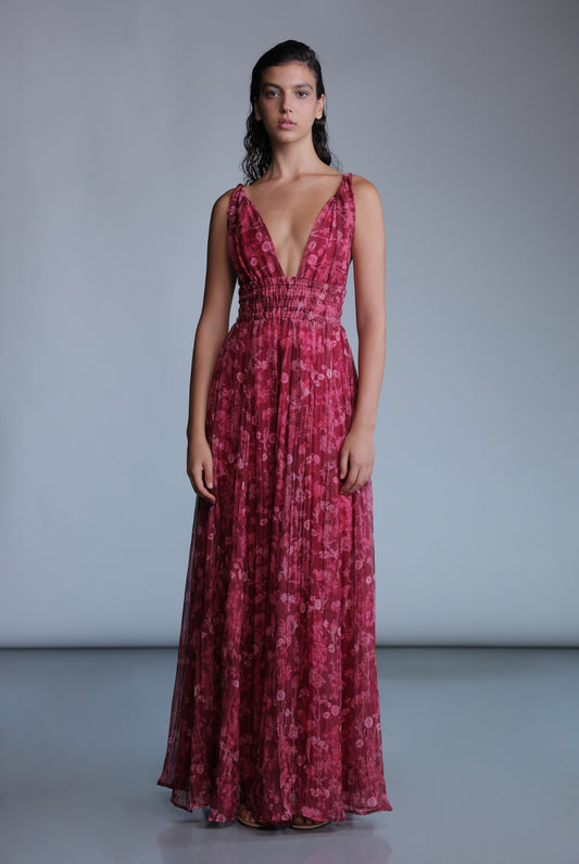 SABINA MUSAYEV Adhara Dress - Fuchsia