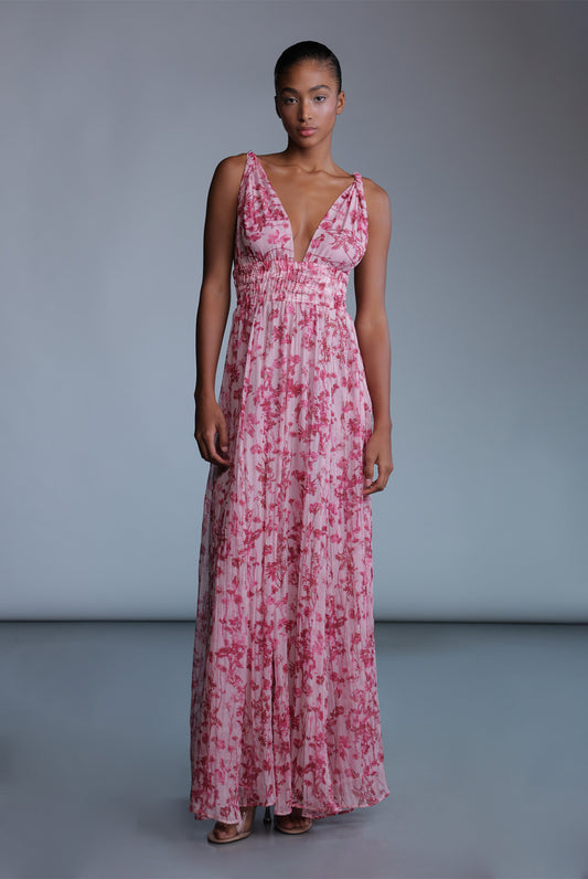 SABINA MUSAYEV Adhara Dress - Peony Pink
