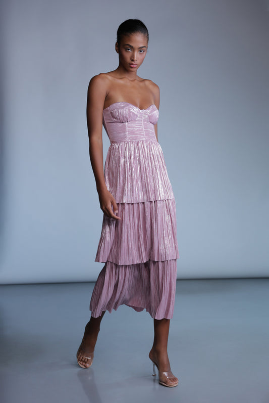 SABINA MUSAYEV Ascella Dress - Dusty Rose