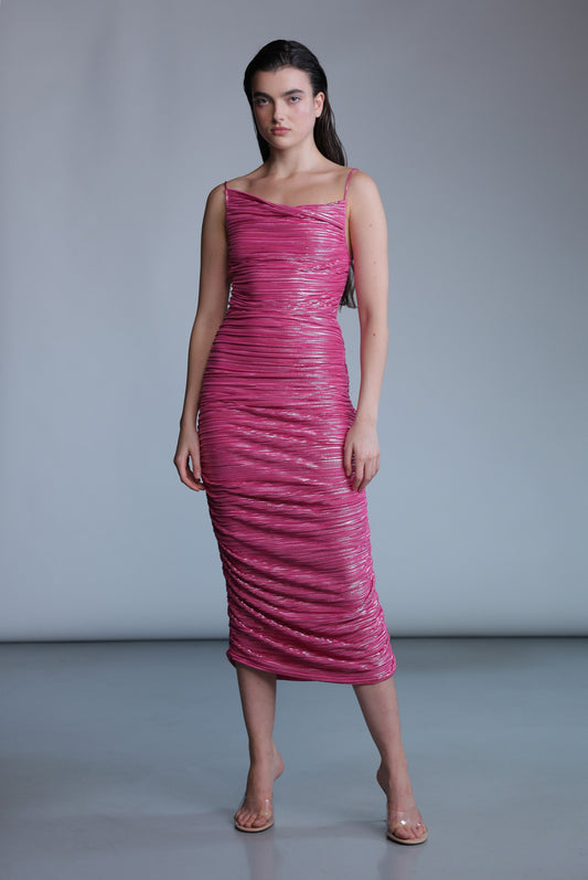 SABINA MUSAYEV Mayra Dress - Raspberry