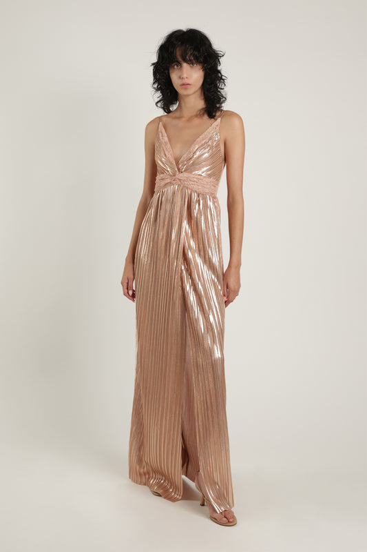 SABINA MUSAYEV Flynn Dress - Rose Gold