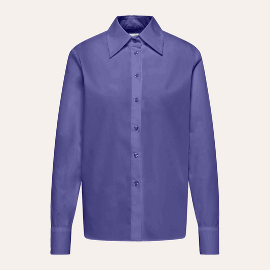 EHE Apparel Elena Oxford Shirt - Lilac
