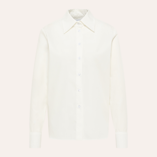 EHE Apparel Elena Oxford Shirt - White