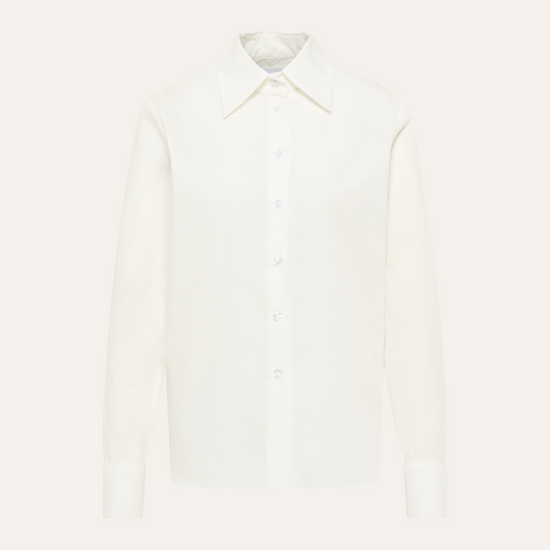 EHE Apparel Elena Oxford Shirt - White