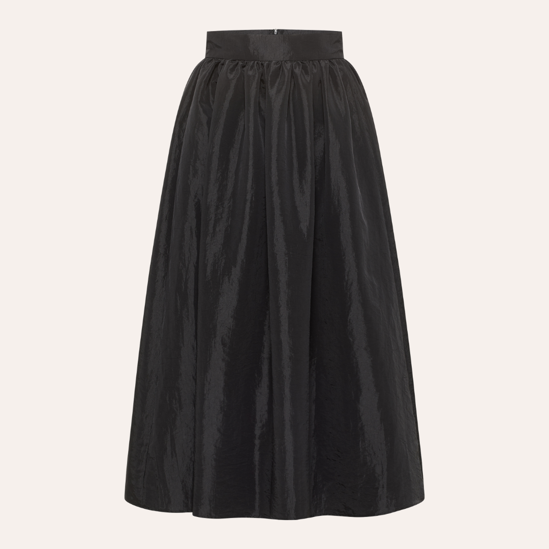 EHE Apparel Valentina Maxi Skirt - Black